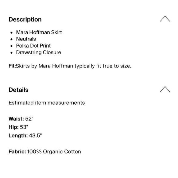 Mara Hoffman Swim Eavan Cover Up Long Skirt Black White Polka Dot Medium - Picture 5 of 8